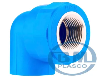 Phụ kiện ống PPR nối co ren trong 90 độ