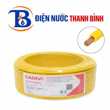 Dây cáp điện cadivi tiết diện 1.5mm2; 2.5mm2; 4.0mm2; 6.0mm2