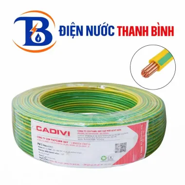 Dây cáp điện cadivi tiết diện 1.5mm2; 2.5mm2; 4.0mm2; 6.0mm2