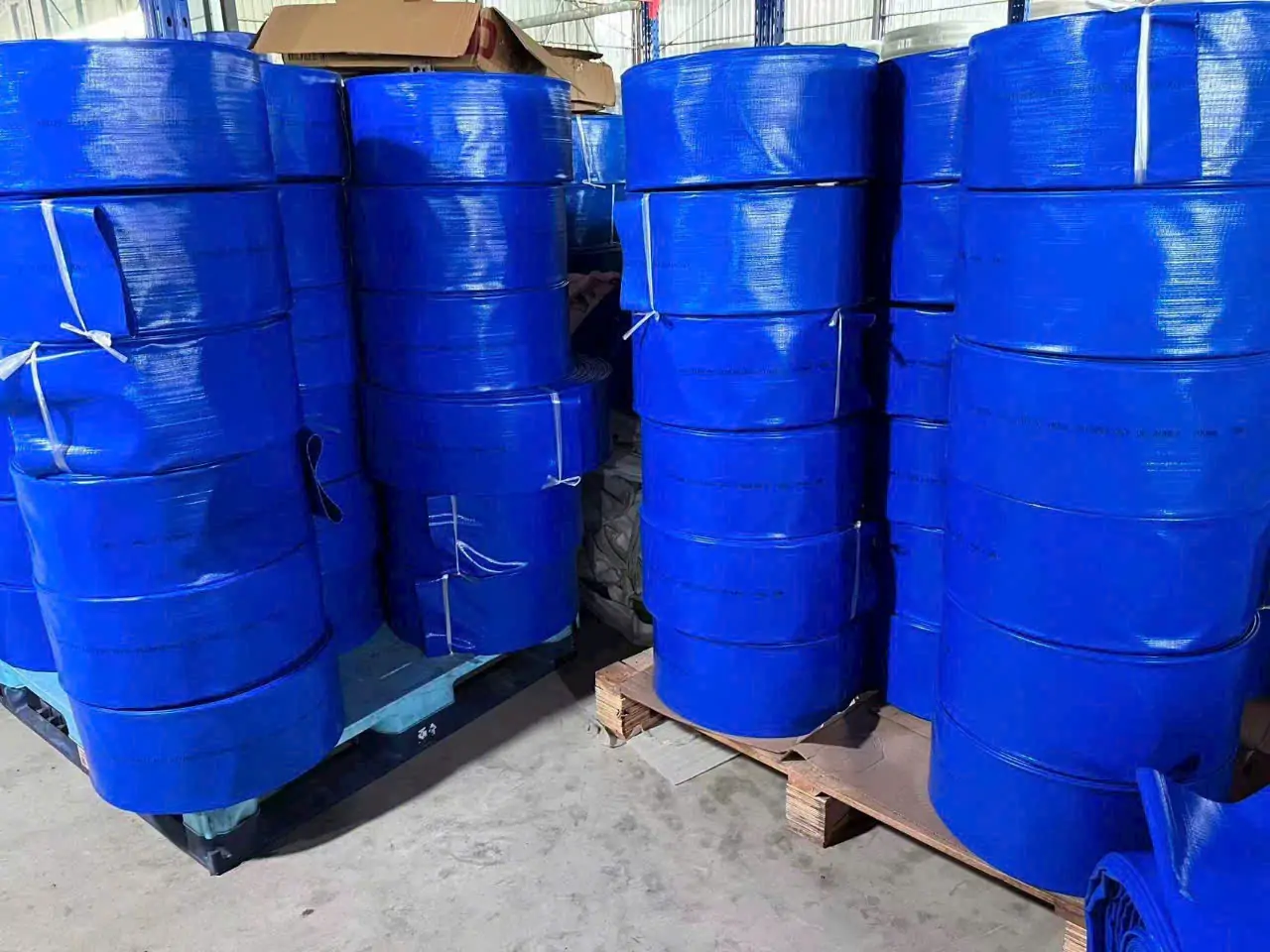 Ống nước tải bạt xanh dương, ống nước mềm chịu áp cao